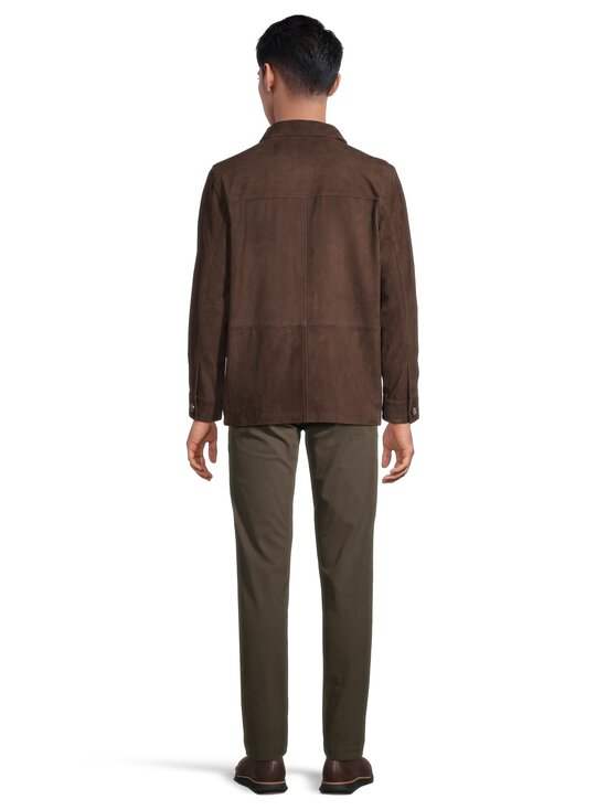 SAND Copenhagen - Aiden Pocket zamšādas virskrekls - 290 DARK BROWN | Stockmann - photo 3