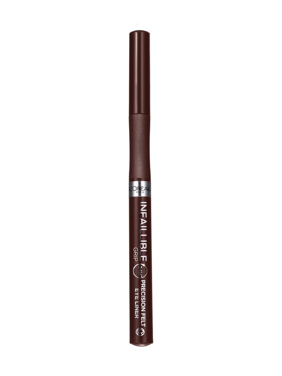 L'Oréal Paris - Infaillible Grip 24H Precision Felt eyeliner -silmänrajauskynä - 02 BROWN | Stockmann - photo 1