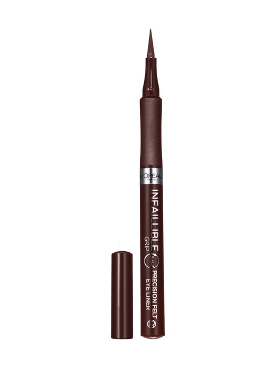 L'Oréal Paris - Infaillible Grip 24H Precision Felt eyeliner -silmänrajauskynä - 02 BROWN | Stockmann - photo 2