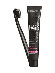CURAPROX - Black is White -hammastahna 90 ml + hammasharja CURAPROX - Black is White -hammastahna 90 ml + hammasharja | Stockmann