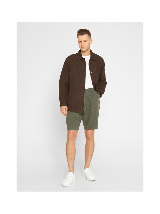 Knowledge Cotton Apparel - Lühikesed linased püksid - 1068 BURNED OLIVE - photo 6 Knowledge Cotton Apparel - Lühikesed linased püksid - 1068 BURNED OLIVE | Stockmann - photo 6