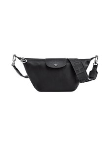 Longchamp - Le Pliage Xtra XS -nahkaolkalaukku - 001 BLACK | Stockmann