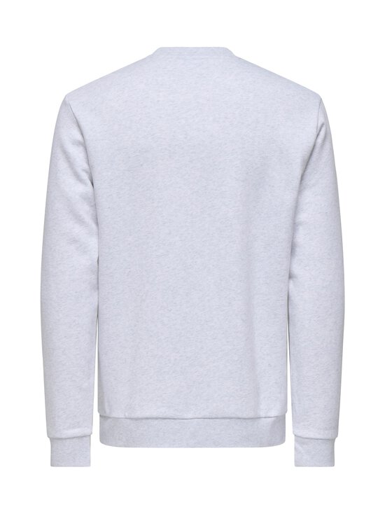 Only & Sons - OnsCeres Monto -collegepaita - SUPER LIGHT GREY MELANGE PRINT:MONTANA | Stockmann - photo 2