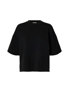 Selected - Trikotaažsärk SlfOversized Tenny - BLACK | Stockmann