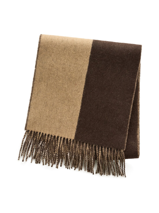GANT - Logo-huivi - 217 BLACK BROWN | Stockmann - photo 1