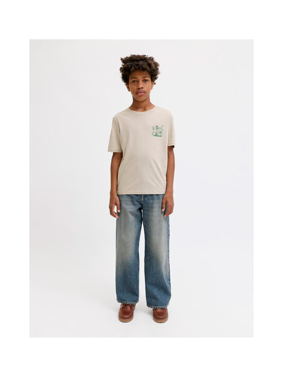 JACK & JONES junior - T-särk JjBrewy Crew Neck - MOONBEAM | Stockmann - photo 3