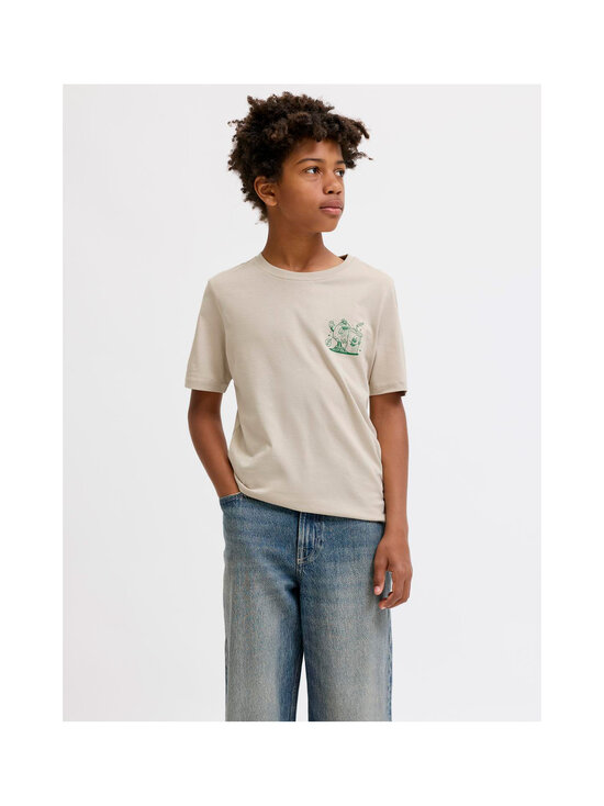 JACK & JONES junior - T-särk JjBrewy Crew Neck - MOONBEAM | Stockmann - photo 4