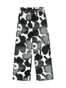 Marimekko - Varret Akvarelli Unikko Kioski sporta bikses - 199 OFF WHITE, GREY, BLACK Marimekko - Varret Akvarelli Unikko Kioski sporta bikses - 199 OFF WHITE, GREY, BLACK | Stockmann