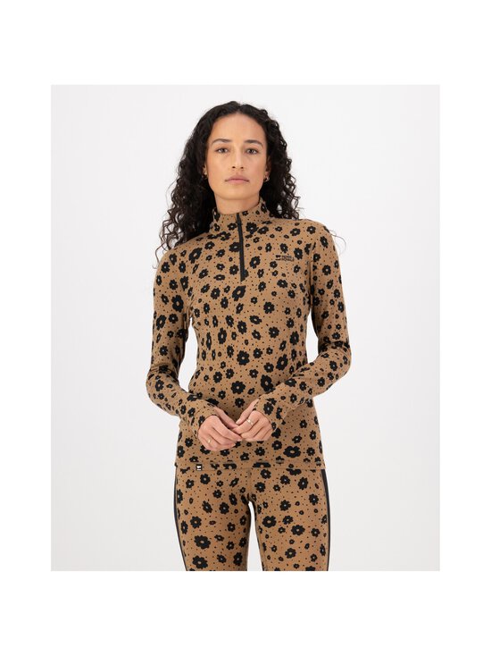 Mons Royale - W Cascade Merino 1/4 Zip -paita - 925 AORAKI LILY TOFFEE | Stockmann - photo 2