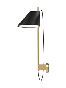 Louis Poulsen - Yuh-seinävalaisin - BLACK/BRASS | Stockmann