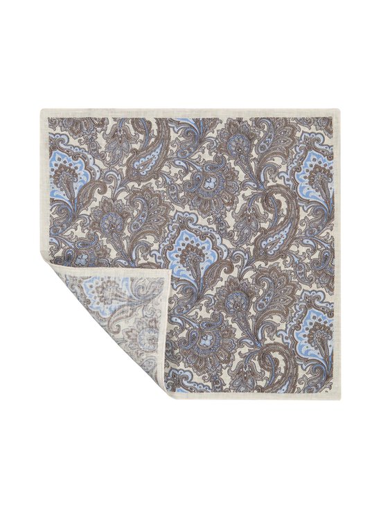 Amanda Christensen - Pocket Square -pellavataskuliina - 104 CREAM | Stockmann - photo 2