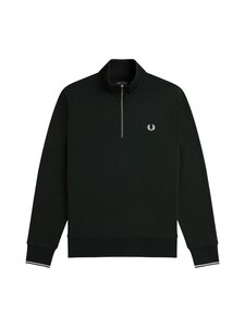 Fred Perry - Half Zip -collegepaita - T50 NIGHTGREEN/SNWHT Fred Perry - Half Zip -collegepaita - T50 NIGHTGREEN/SNWHT | Stockmann