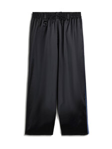 Y-3 - 3 Stripes Satin -verryttelyhousut - KW9619 BLACK | Stockmann