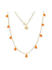 Annele - Fuzzy Peach -kaulakoru - ORANGE | Stockmann