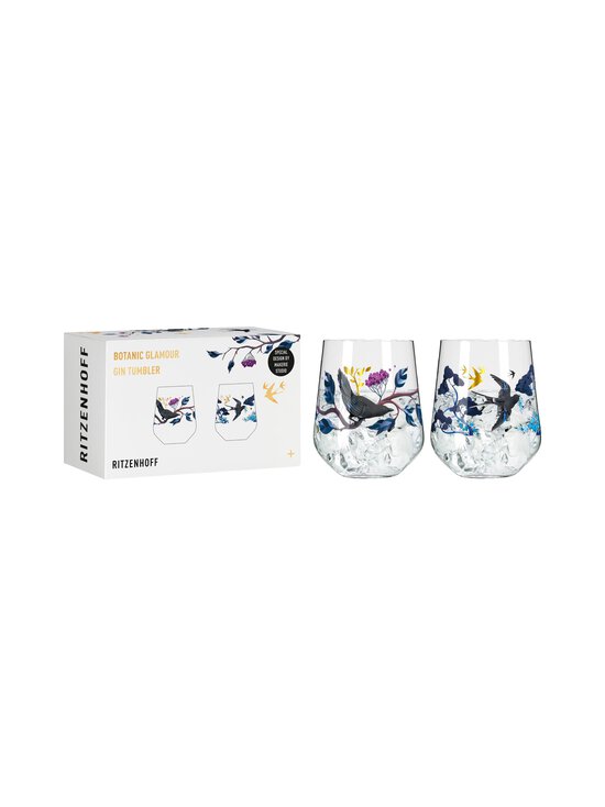 Ritzenhoff - Botanic Glamour -juomalasit 2 kpl - BLACK BLUE LILA - photo 4 Ritzenhoff - Botanic Glamour -juomalasit 2 kpl - BLACK BLUE LILA | Stockmann - photo 4