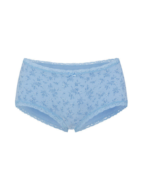 SKIMS - Lightweight Cotton -pitsikoristeiset shortsialushousut - SURF DAINTY FLORAL | Stockmann - photo 1