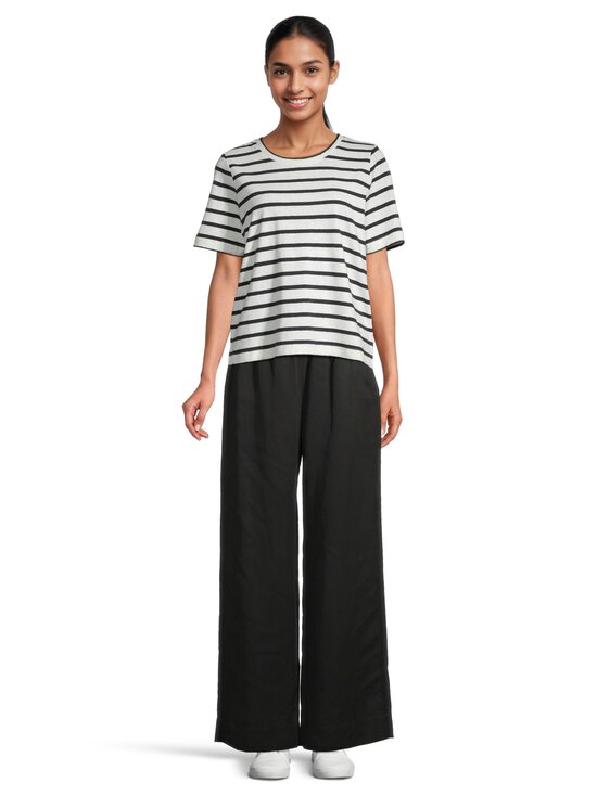 NOOM - Tabitha Linen -trikoopaita - DK.NAVY/OFFWHITE STRIPE | Stockmann - photo 2