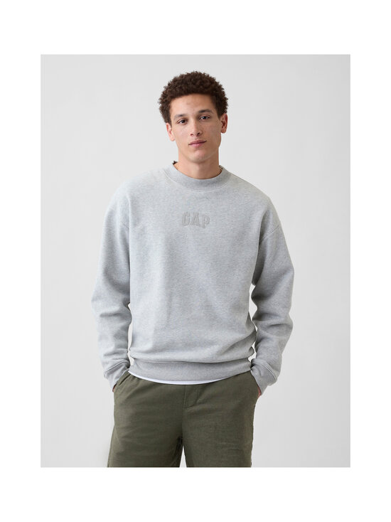 GAP - V-Heritage Logo Crew džemperis - HEATHER GREY | Stockmann - photo 2