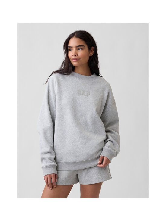 GAP - V-Heritage Logo Crew džemperis - HEATHER GREY | Stockmann - photo 4