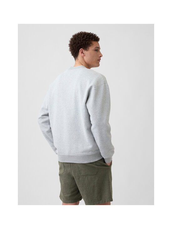 GAP - V-Heritage Logo Crew džemperis - HEATHER GREY | Stockmann - photo 6
