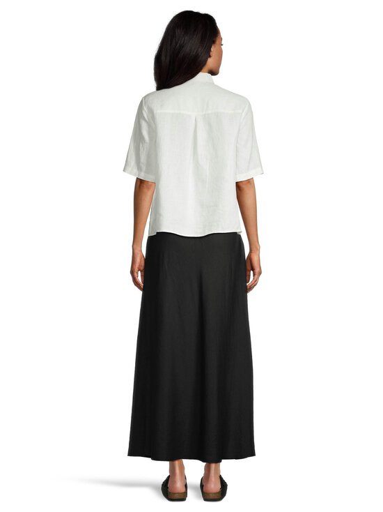 NOOM - Alexandra- pitkä pellavasekoitehame - BLACK | Stockmann - photo 4