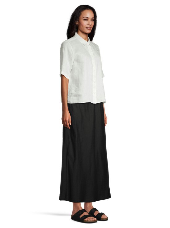 NOOM - Alexandra- pitkä pellavasekoitehame - BLACK | Stockmann - photo 5