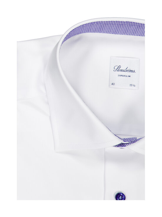 Stenströms - Superslim Contrast-kauluspaita - 000 WHITE | Stockmann - photo 2