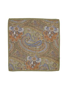 Stockholm Kravatt - Big Paisley - villa-silkkitaskuliina - 11 GREEN | Stockmann
