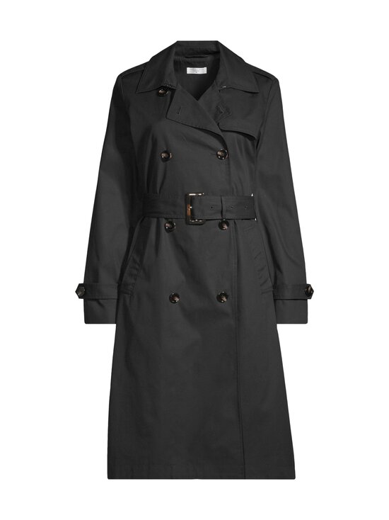 ESSENTIALS by Stockmann - Magdalena Classic -trenssitakki - BLACK | Stockmann - photo 1