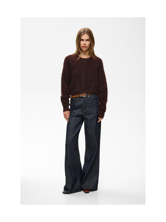 Gestuz - GZdebbie Short -neuletakki - 220 PLUM MELANGE | Stockmann - photo 3