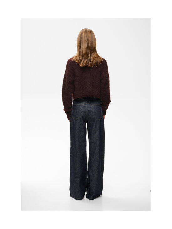 Gestuz - GZdebbie Short -neuletakki - 220 PLUM MELANGE | Stockmann - photo 4