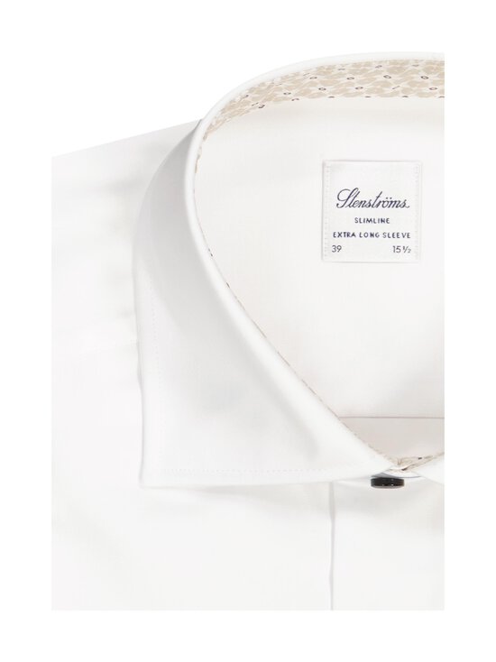 Stenströms - Slimline Contrast krekls ar apkakli, pagarinātas piedurknes - 000 WHITE - photo 2 Stenströms - Slimline Contrast krekls ar apkakli, pagarinātas piedurknes - 000 WHITE | Stockmann - photo 2