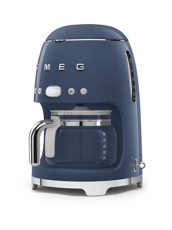 Smeg - Retro DCF02NBEU -kahvinkeitin - NAVY BLUE | Stockmann - photo 4