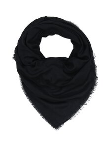 A+more - Õhuke villane sall Fio 130 x 130 cm - BLACK | Stockmann