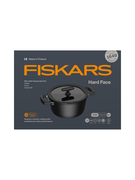 Fiskars - Pott Fiskars Hard Face 3,5 l - BLACK | Stockmann - photo 4