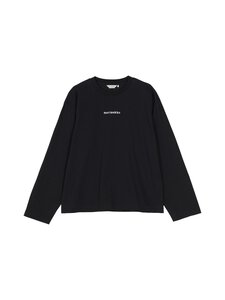 Marimekko - Reunat Logo Placement Kioski Jersey -paita - 919 BLACK, OFF WHITE Marimekko - Reunat Logo Placement Kioski Jersey -paita - 919 BLACK, OFF WHITE | Stockmann