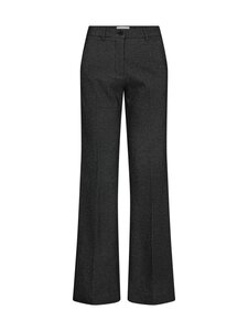 Freequent - FQIsadora-housut - 9187 BLACK/OFFWHITE | Stockmann