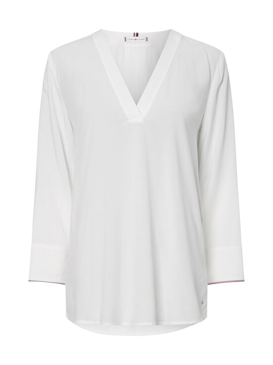 Viscose V-NK Blouse Bracelet Slv -pusero