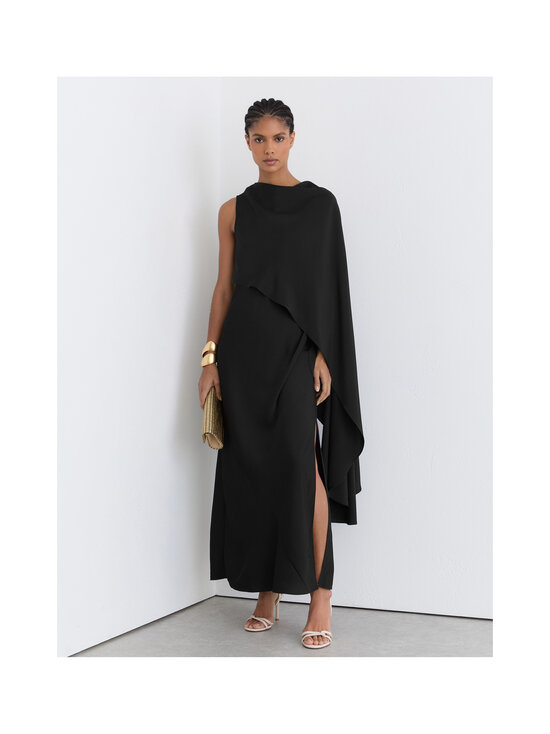 Reiss - Winnie One Shoulder Cape -maksimekko - 00 BLACK | Stockmann - photo 2