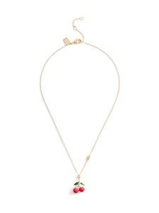 Coach - Cherry Short Pendant -kaulakoru - RED/GOLD | Stockmann