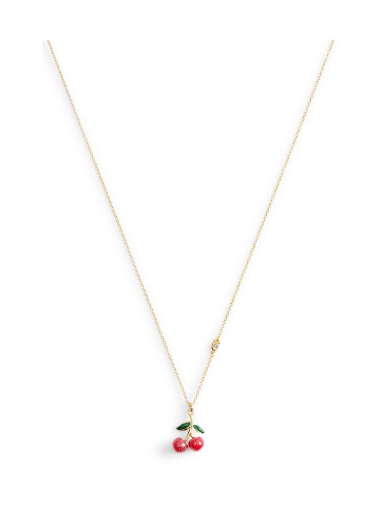 Coach - Cherry Short Pendant -kaulakoru - RED/GOLD | Stockmann - photo 2