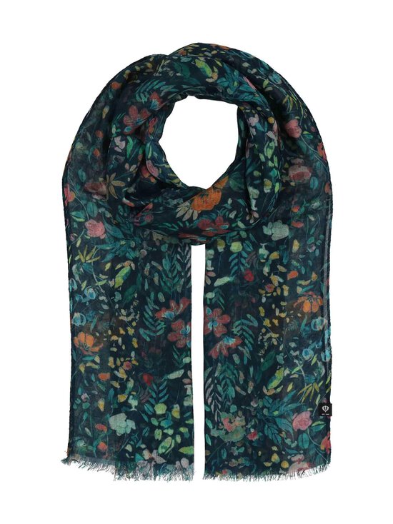 Fraas - Flower šalle 50 x 180 cm - 652 652 TEAL - photo 1 Fraas - Flower šalle 50 x 180 cm - 652 652 TEAL | Stockmann - photo 1