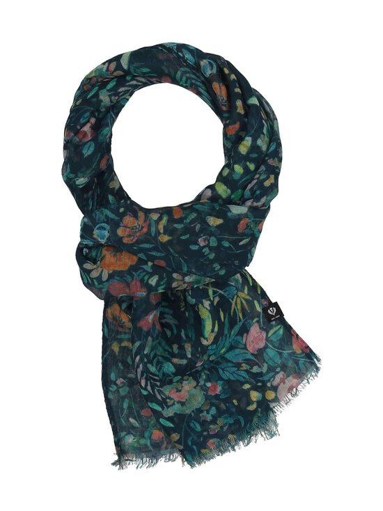 Fraas - Flower šalle 50 x 180 cm - 652 652 TEAL - photo 3 Fraas - Flower šalle 50 x 180 cm - 652 652 TEAL | Stockmann - photo 3