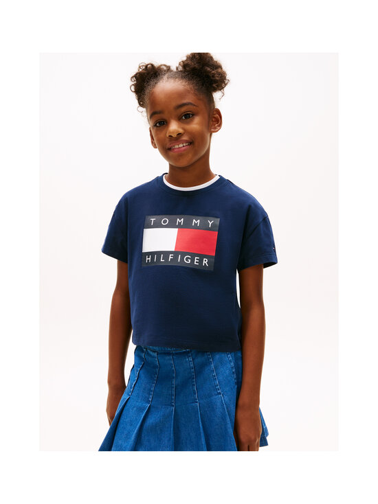 Tommy Hilfiger - T-särk Heritage Flag - C1G DARK NIGHT NAVY | Stockmann - photo 3