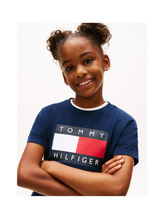 Tommy Hilfiger - T-särk Heritage Flag - C1G DARK NIGHT NAVY | Stockmann - photo 4
