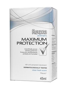 Rexona - Maximum Protection Clean Scent -deodorantti 45 ml | Stockmann