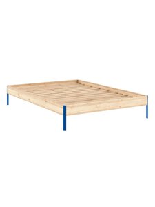 Karup - Core-sänkyrunko mänty / vivid blue 140 x 200 cm - BLUE | Stockmann
