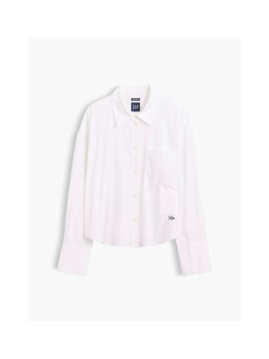 GAP - Swing Crop poplīna krekls - GAP LOGO | Stockmann - photo 3