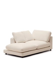 Kave Home - Gala-divaani beige L 195 cm / vasen - BEIGE | Stockmann