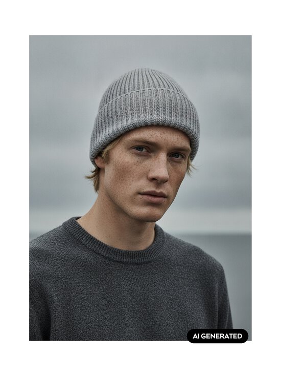 Tommy Jeans - TJM Linear Logo adīta cepure - P9V LIGHT GREY HEATHER | Stockmann - photo 4